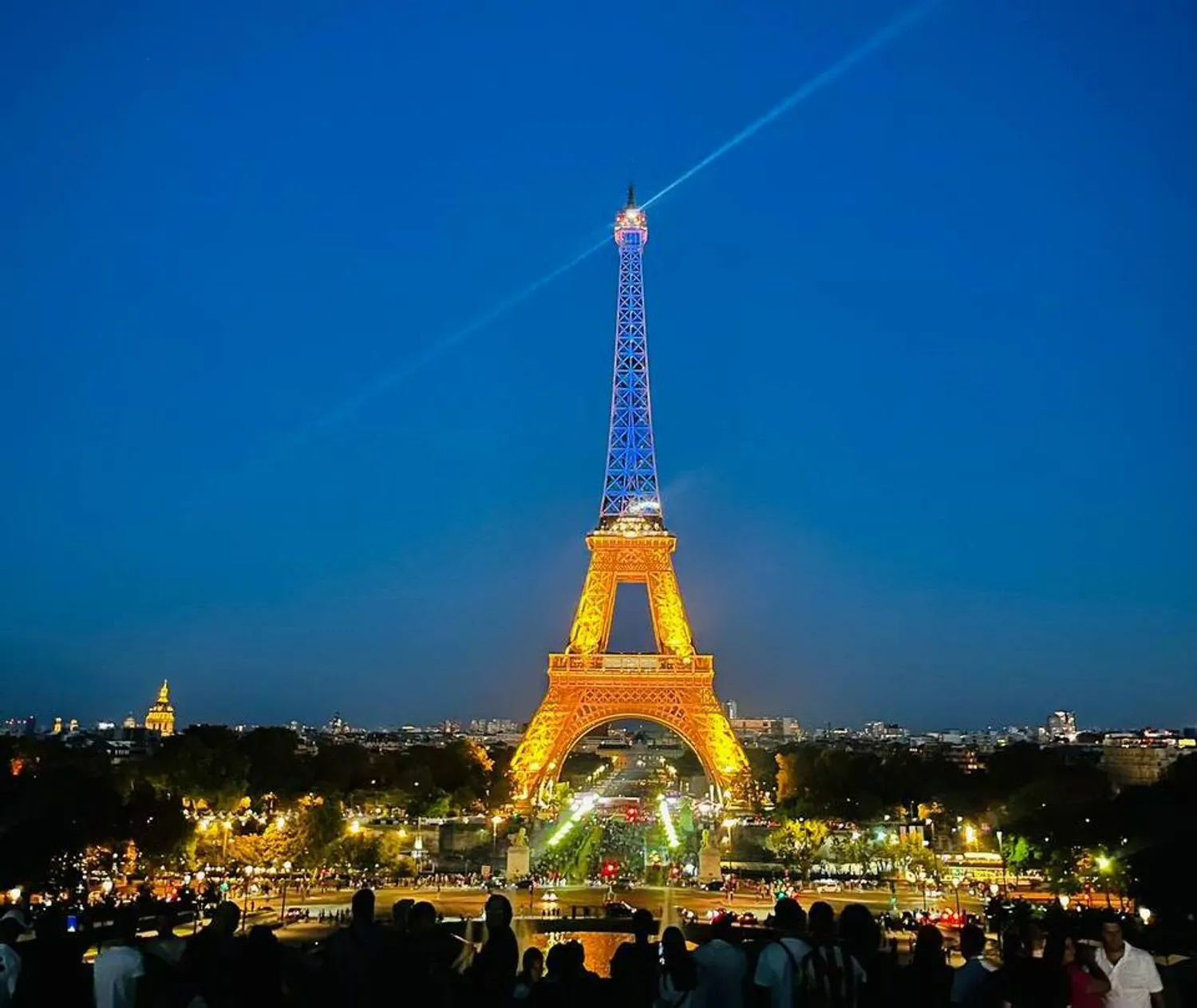 Eiffel Tower at Sunset